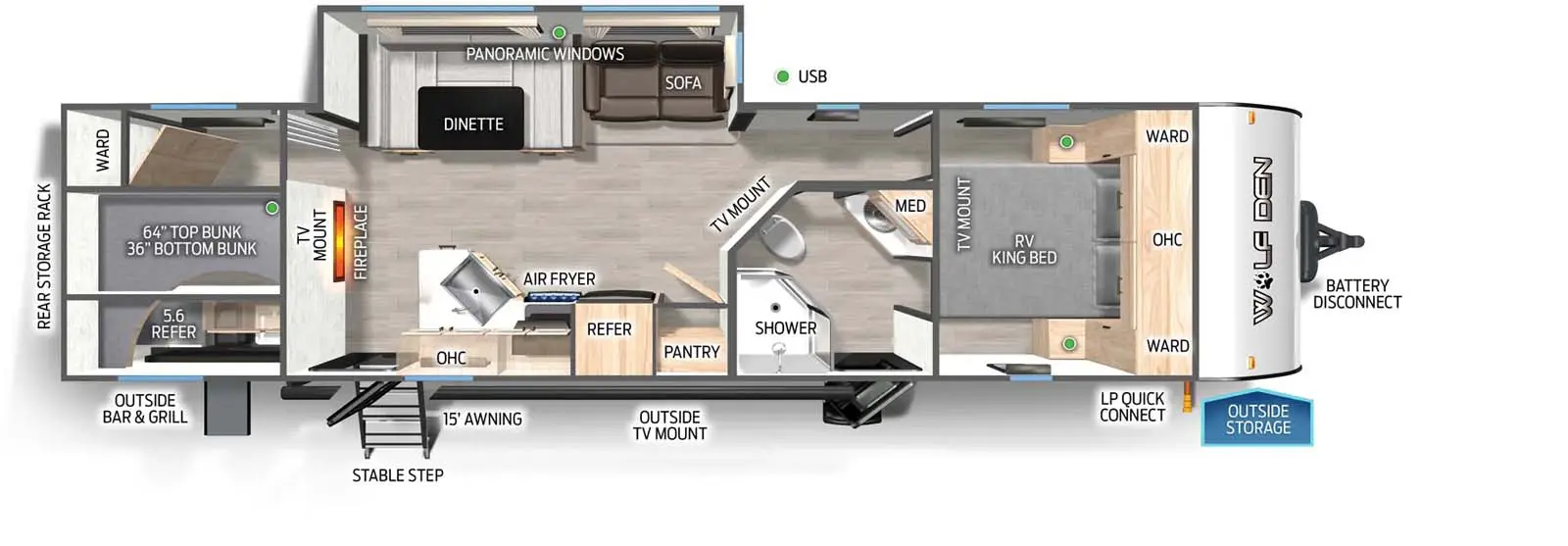 294GEBGBL Floorplan Image